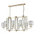 Подвесная люстра Crystal Lux Nicolas SP8 L1000 Gold/White