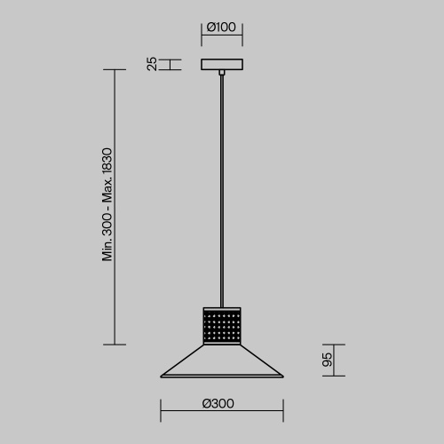 Подвесной светильник Freya FR5483PL-01B3 Подвесной светильник Freya FR5483PL-01B3