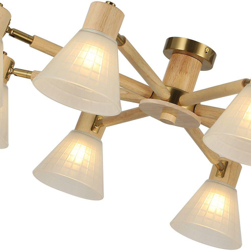 Потолочная люстра Arte Lamp Meleph A4096PL-8BR Потолочная люстра Arte Lamp Meleph A4096PL-8BR