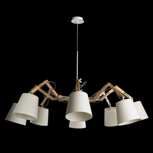 Подвесная люстра Arte Lamp Pinoccio A5700LM-8WH Подвесная люстра Arte Lamp Pinoccio A5700LM-8WH