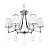 Подвесная люстра Lumina Deco Dominni LDP 9268-6 CHR