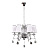Подвесная люстра Lumina Deco Finezzia LDP 9267-6 CHR