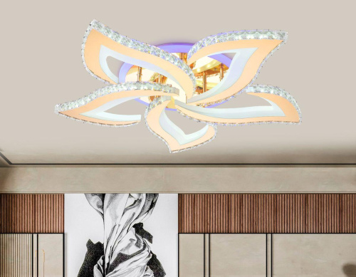 Потолочный светодиодный светильник Ambrella light Acrylica Ice FA1724 Потолочный светодиодный светильник Ambrella light Acrylica Ice FA1724