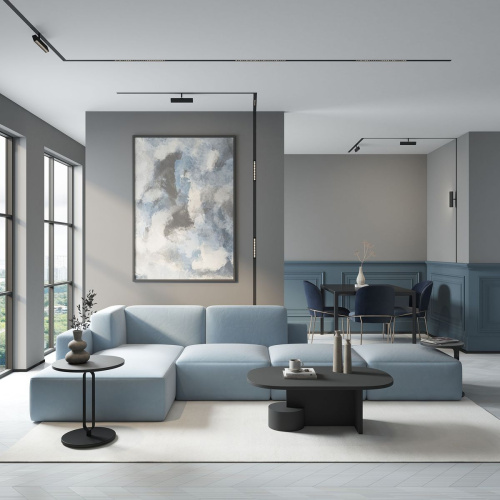 Трековый светодиодный светильник Denkirs DK8002-BK Трековый светодиодный светильник Denkirs DK8002-BK