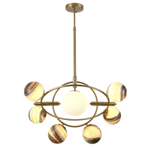 Люстра Planet 7B brass Люстра Planet 7B brass