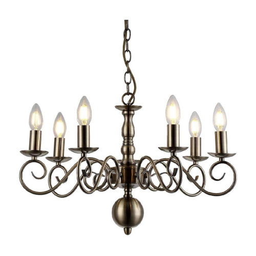 Подвесная люстра Arte Lamp A1129LM-7AB Подвесная люстра Arte Lamp A1129LM-7AB