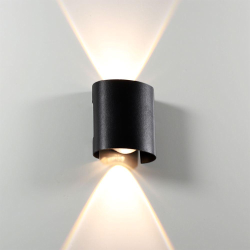 Уличный настенный светодиодный светильник Arte Lamp Bosto A3122AL-2BK Уличный настенный светодиодный светильник Arte Lamp Bosto A3122AL-2BK