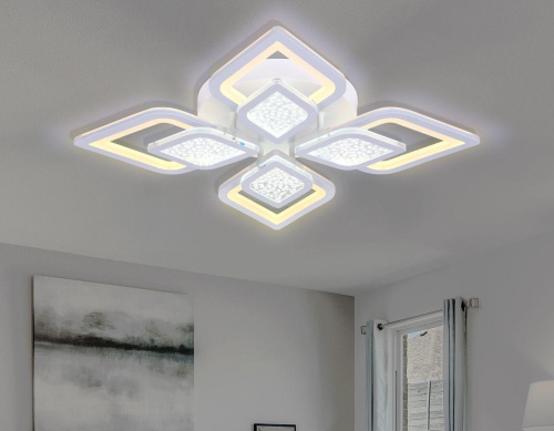 Потолочная светодиодная люстра Ambrella light Acrylica Original FA4285 Потолочная светодиодная люстра Ambrella light Acrylica Original FA4285