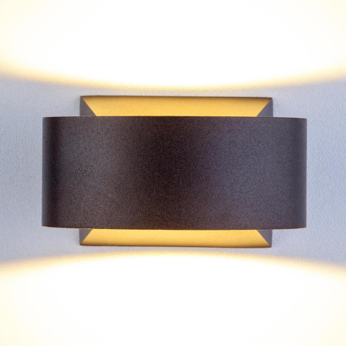 Уличный настенный светодиодный светильник Elektrostandard 1549 Techno LED Blink черный a038413 Уличный настенный светодиодный светильник Elektrostandard 1549 Techno LED Blink черный a038413