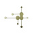Настенный светодиодный светильник Loft IT Rays 10058GD