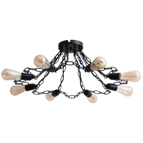 Потолочная люстра Arte Lamp A9344PL-8BK Потолочная люстра Arte Lamp A9344PL-8BK