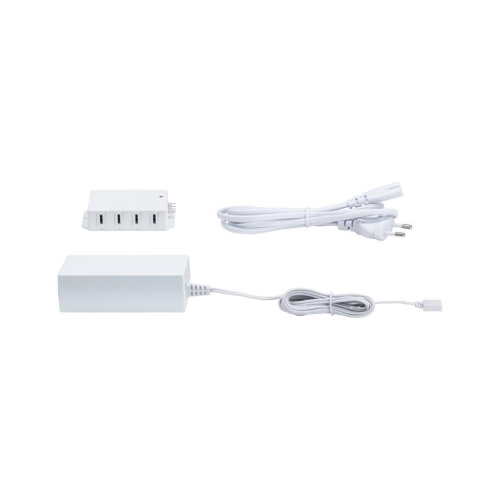 Трансформатор на 8 мебельных светильника Paulmann Clever Connect 12V 36W IP20 99948 Трансформатор на 8 мебельных светильника Paulmann Clever Connect 12V 36W IP20 99948