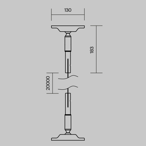 Комплектующие к светодиодной ленте Led Strip LM-B-20M