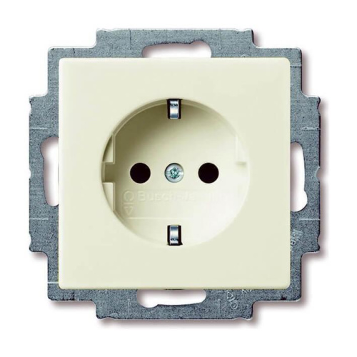 Розетка ABB Basic55 Schuko с/з 16A 250V безвинтовой зажим слоновая кость 2CKA002011A3857 Розетка ABB Basic55 Schuko с/з 16A 250V безвинтовой зажим слоновая кость 2CKA002011A3857