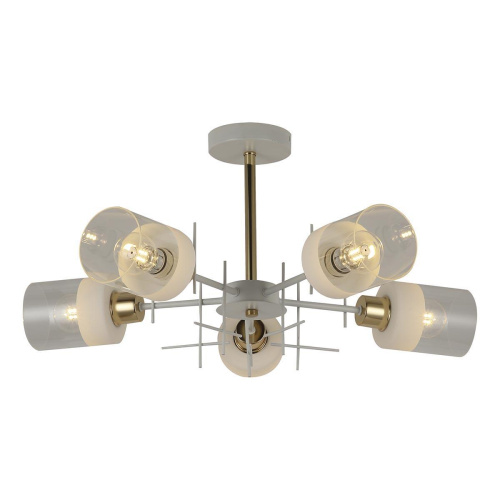 Потолочная люстра Toplight Chloe TL1253D-05WG Потолочная люстра Toplight Chloe TL1253D-05WG