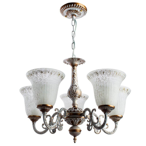Подвесная люстра Arte Lamp 1 A1032LM-5WG Подвесная люстра Arte Lamp 1 A1032LM-5WG