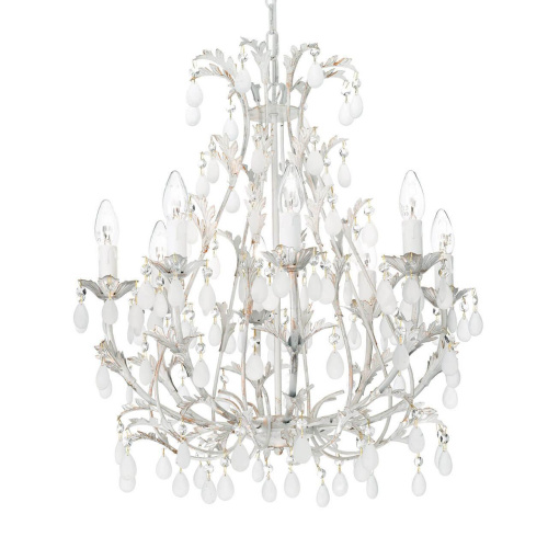 Подвесная люстра Ideal Lux Cascina SP8 100289 Подвесная люстра Ideal Lux Cascina SP8 100289