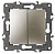 Переключатель двухклавишный ЭРА Elegance 10AX 250V 14-1106-04 Б0034246
