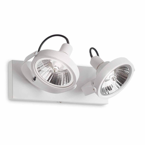 Спот Ideal Lux Glim PL2 Bianco 200200 Спот Ideal Lux Glim PL2 Bianco 200200