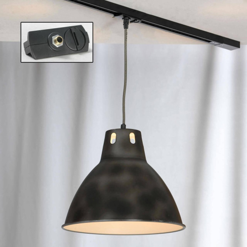 Трековый светильник однофазный Lussole LOFT Track Lights LSP-9504-TAB Трековый светильник однофазный Lussole LOFT Track Lights LSP-9504-TAB
