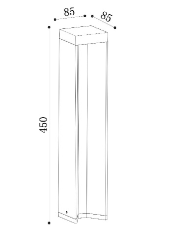 Уличный светодиодный светильник Maytoni Essen O596FL-L9B4K Уличный светодиодный светильник Maytoni Essen O596FL-L9B4K