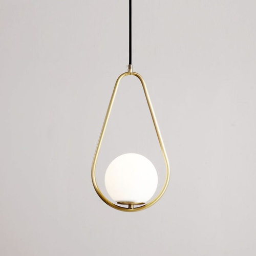 Подвесной Светильник Hoop Drop Black By Imperiumloft Подвесной Светильник Hoop Drop Black By Imperiumloft