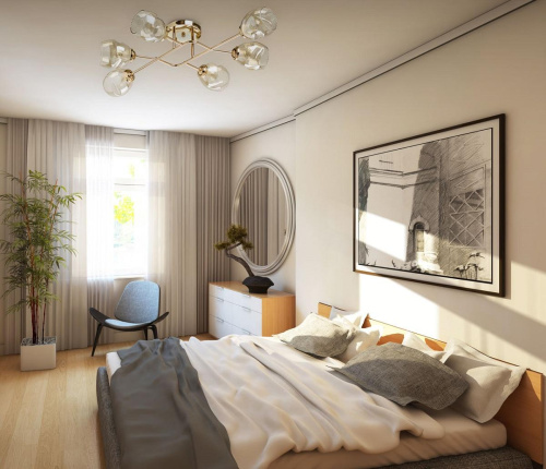 Потолочная люстра De Markt City Акцент 680011806 Потолочная люстра De Markt City Акцент 680011806