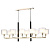 Подвесная люстра Crystal Lux Maestro SP-PL10 L1100 Gold