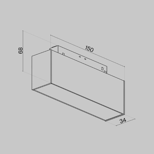 Трековый светодиодный светильник для магнитного шинопровода Maytoni Technical Basis TR012-2-7W3K-W Трековый светодиодный светильник для магнитного шинопровода Maytoni Technical Basis TR012-2-7W3K-W