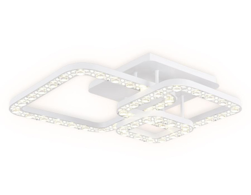 Потолочная светодиодная люстра Ambrella light Ice FA162 Потолочная светодиодная люстра Ambrella light Ice FA162