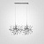 Люстра Tezani Argent Suspension Linear By Imperiumloft