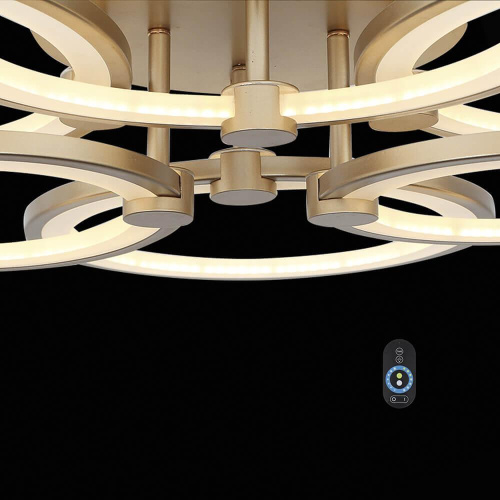 Потолочная светодиодная люстра ST Luce Twiddle Dimmer SL867.202.06 Потолочная светодиодная люстра ST Luce Twiddle Dimmer SL867.202.06
