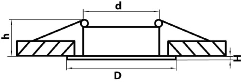 Встраиваемый светильник Lightstar Levigo 010017 Встраиваемый светильник Lightstar Levigo 010017
