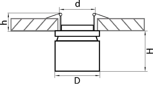 Встраиваемый светодиодный спот Lightstar Forte Inca 214806