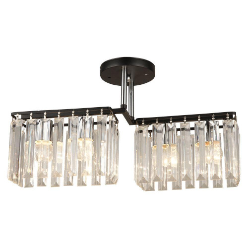 Потолочная люстра Seven Fires Berit WD3548/4C-BK-CR-CL Потолочная люстра Seven Fires Berit WD3548/4C-BK-CR-CL