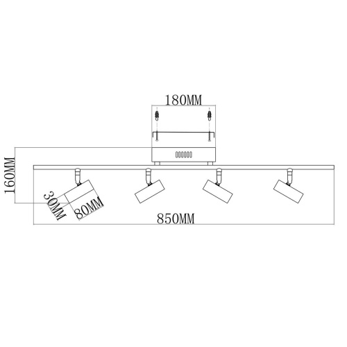 Светодиодный спот Moderli Right V5040-4WL Светодиодный спот Moderli Right V5040-4WL