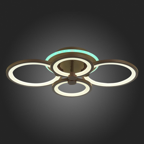 Потолочная светодиодная люстра Evoled Leto SLE200372-04RGB Потолочная светодиодная люстра Evoled Leto SLE200372-04RGB