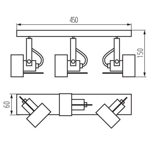 Спот Kanlux SONDA II EL-3I W 34925 Спот Kanlux SONDA II EL-3I W 34925