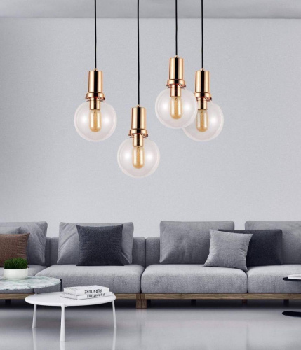 Подвесной светильник Lumina Deco Dorito LDP 1212-150 TR+GD Подвесной светильник Lumina Deco Dorito LDP 1212-150 TR+GD