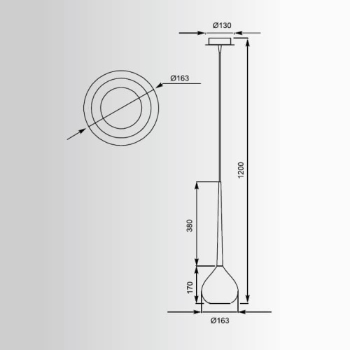 Подвесной светильник Zumaline Libra MD2128-1W Подвесной светильник Zumaline Libra MD2128-1W