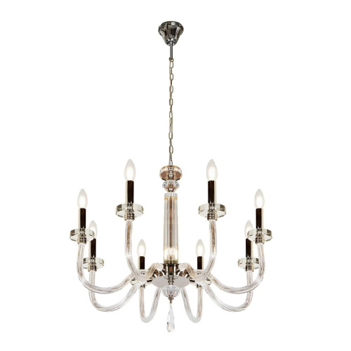 Подвесная люстра iLamp Vibe P9474-8 Nickel Подвесная люстра iLamp Vibe P9474-8 Nickel