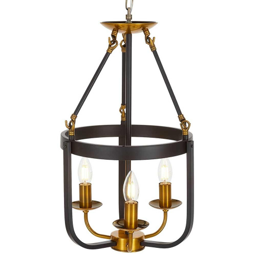 Подвесной светильник Lumina Deco Berling LDP 8024-3 BK+MD Подвесной светильник Lumina Deco Berling LDP 8024-3 BK+MD