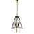 Подвесная люстра Crystal Lux Modesto SP3 Black/Gold
