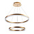 Подвесной светильник LED4U L10823-60-40 GD