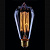Лампа накаливания Voltega E27 60W 2200К прозрачная VG6-ST64A1-40W 5918