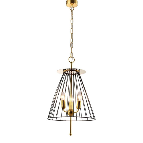 Подвесная люстра Crystal Lux Modesto SP3 Black/Gold Подвесная люстра Crystal Lux Modesto SP3 Black/Gold