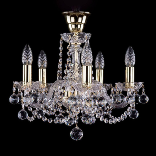 Подвесная люстра Bohemia Ivele 1402/5/141/G/Balls/Tube Подвесная люстра Bohemia Ivele 1402/5/141/G/Balls/Tube