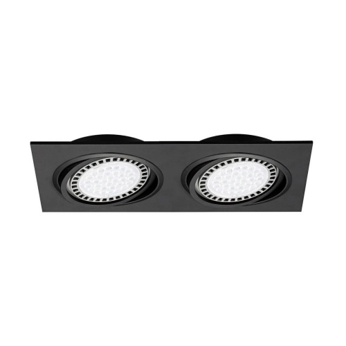 Встраиваемый светильник Zumaline Boxy dl 2 20072-BK Встраиваемый светильник Zumaline Boxy dl 2 20072-BK