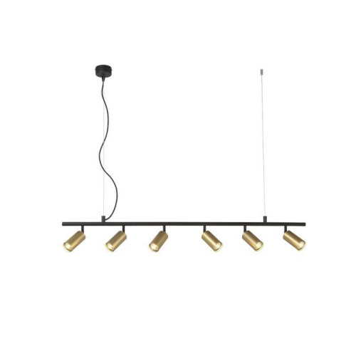Подвесная люстра Crystal Lux CLT 015C6 L1200 BL-GO Подвесная люстра Crystal Lux CLT 015C6 L1200 BL-GO