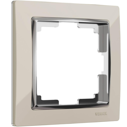 Рамка Werkel Snabb на 1 пост слоновая кость WL03-Frame-01-ivory 4690389046308 Рамка Werkel Snabb на 1 пост слоновая кость WL03-Frame-01-ivory 4690389046308